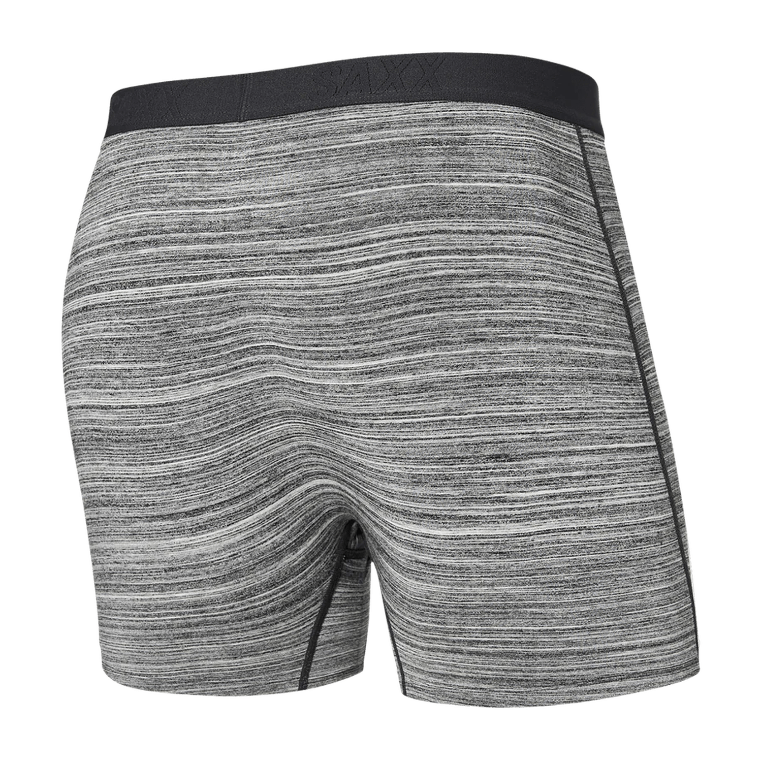 Saxx 01. MENS APPAREL - MENS UNDERWEAR - MENS UNDERWEAR Men's Ultra Super Soft Boxer Brief SDS SPACEDYE STRIPE-GREY MLTI