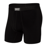 Saxx 01. MENS APPAREL - MENS UNDERWEAR - MENS UNDERWEAR Men's Ultra Super Soft Boxer Brief BBB BLACK BLACK XXL