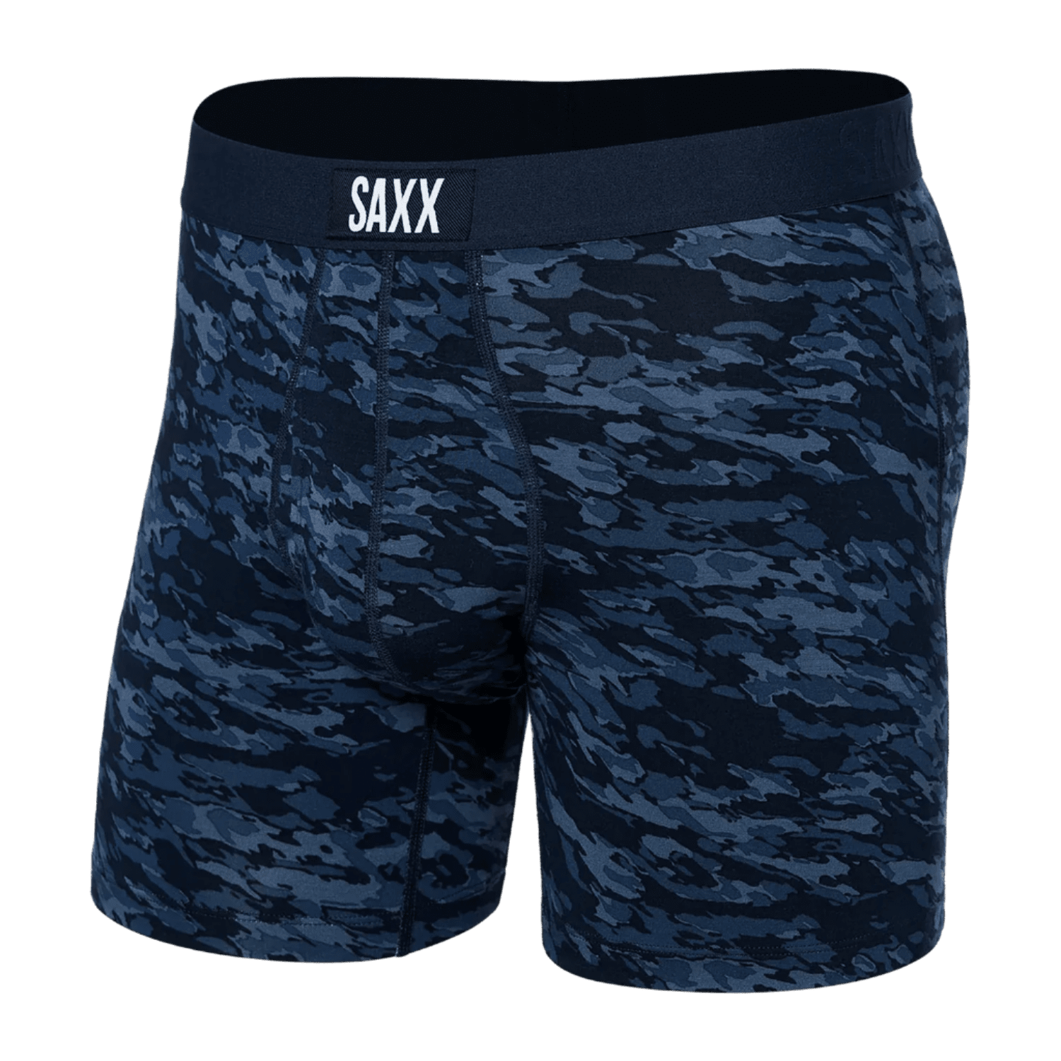 Saxx 01. MENS APPAREL - MENS UNDERWEAR - MENS UNDERWEAR Men's Ultra Super Soft Boxer Brief BCN BASIN CAMO- NAVY