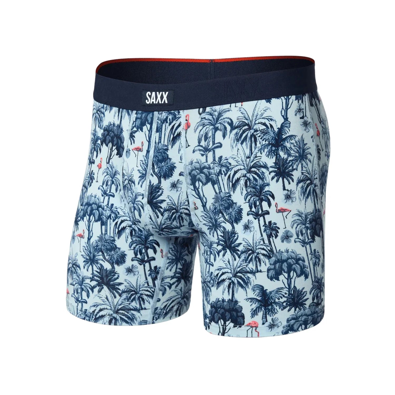 Men’s Vibe Xtra Soft Comfort Boxer Brief 6’’ Saxx - PALM