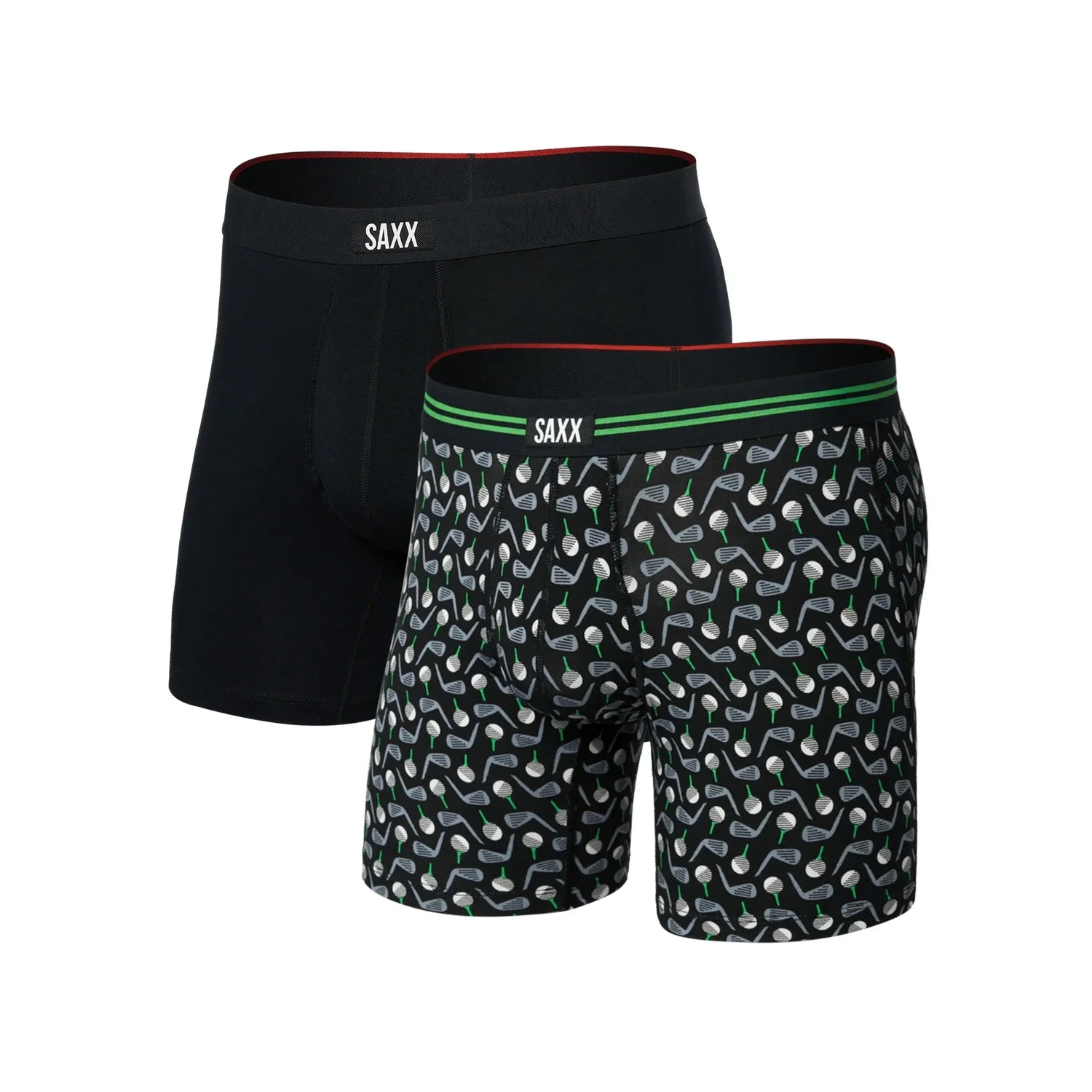 Men’s Vibe Xtra Soft Comfort Boxer Brief 6’’ (2 Pack) Saxx