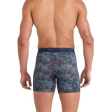 Saxx 01. MENS APPAREL - MENS UNDERWEAR - MENS UNDERWEAR Quest Quick-Dry Mesh Boxer Brief Fly 2-Pack MXB MATRIX CAMO BLACK