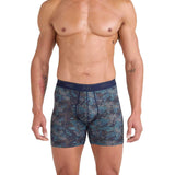 Saxx 01. MENS APPAREL - MENS UNDERWEAR - MENS UNDERWEAR Quest Quick-Dry Mesh Boxer Brief Fly 2-Pack MXB MATRIX CAMO BLACK