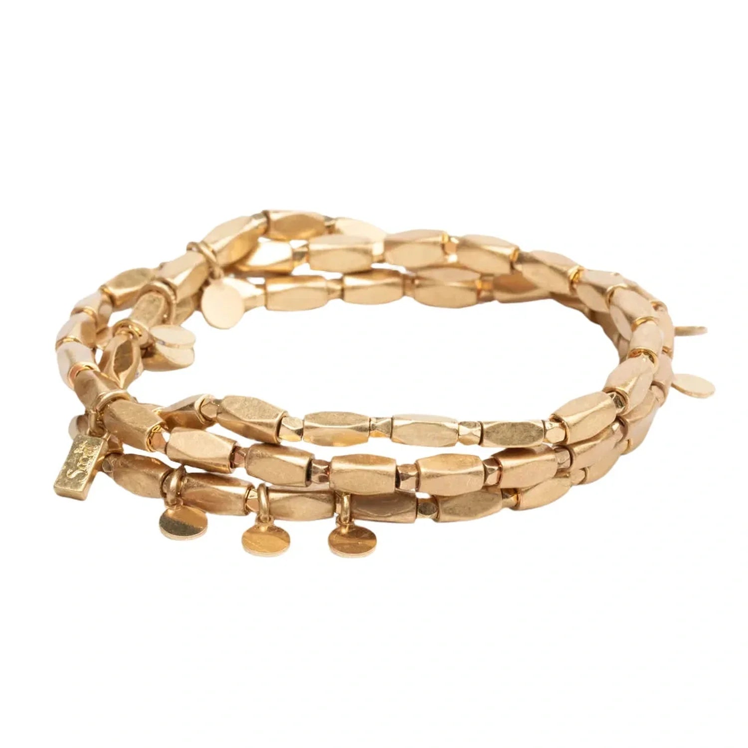 Scout Curated Wears 10. GIFTS|ACCESSORIES - WOMENS ACCESSORIES - WOMENS JEWELRY Metal Wrap ICONIC|DISC|GOLD