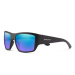 Suncloud Optics 07. EYEWEAR - SUNGLASSES - SUNGLASSES Sculpin Sunglasses MATTE BLACK POLARIZED BLUE MIRROR