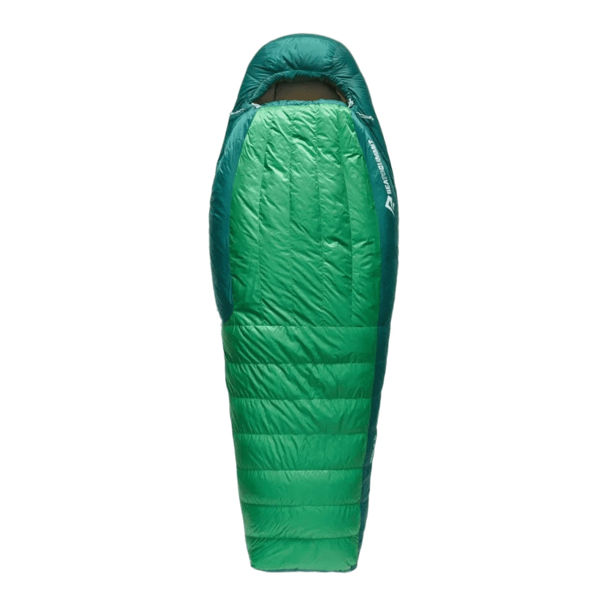Ascent Down Sleeping Bag Long 15F - Rainforest Green Sea