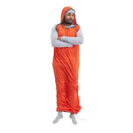 Sea to Summit 12. HARDGOODS - CAMP|HIKE|TRAVEL - CAMP ACCESSORIES Reactor Extreme Sleeping Bag Liner - Standard Spicy Orange