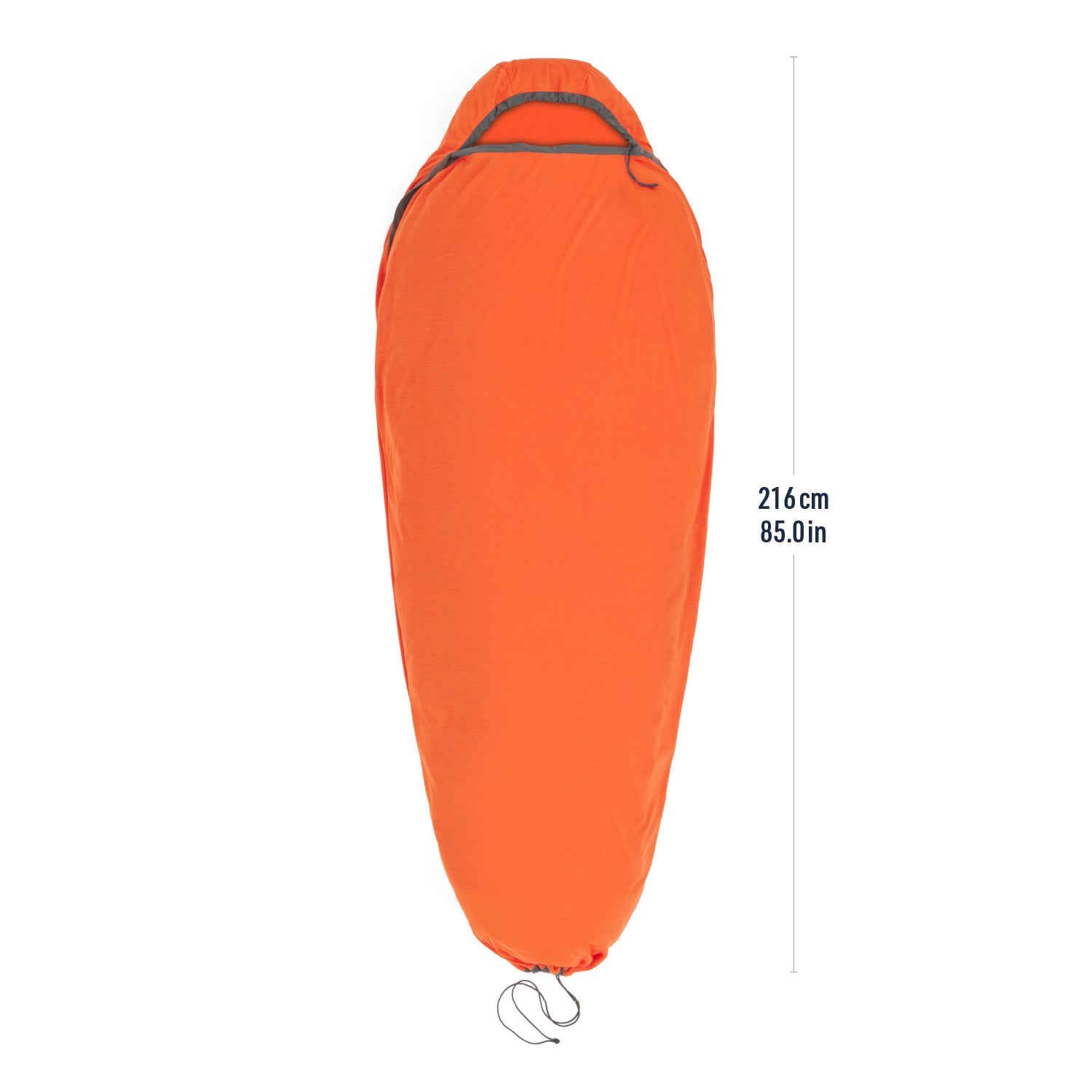 Sea to Summit 12. HARDGOODS - CAMP|HIKE|TRAVEL - CAMP ACCESSORIES Reactor Extreme Sleeping Bag Liner - Standard Spicy Orange