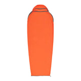 Sea to Summit 12. HARDGOODS - CAMP|HIKE|TRAVEL - CAMP ACCESSORIES Reactor Extreme Sleeping Bag Liner - Standard Spicy Orange