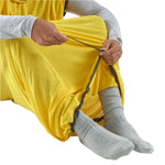 Sea to Summit 12. HARDGOODS - CAMP|HIKE|TRAVEL - CAMP ACCESSORIES Reactor Sleeping Bag Liner - Standard Mummy with Drawcord - Sulphur Yellow