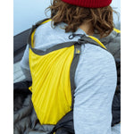 Sea to Summit 12. HARDGOODS - CAMP|HIKE|TRAVEL - CAMP ACCESSORIES Reactor Sleeping Bag Liner - Standard Mummy with Drawcord - Sulphur Yellow