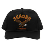 Seager 11. HATS - HATS BILLED - HATS BILLED Men's Bradley Snapback BLACK
