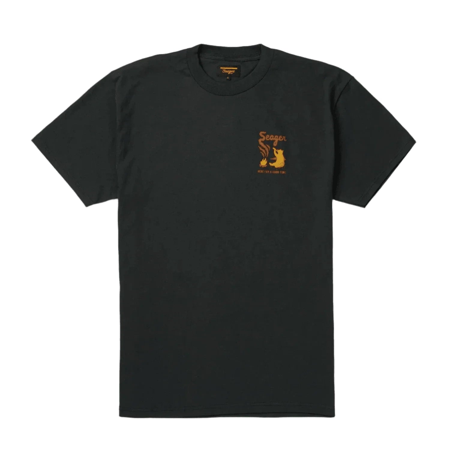 Seager 01. MENS APPAREL - MENS T-SHIRTS - MENS T-SHIRT SS Men's Smokey Tee COAL