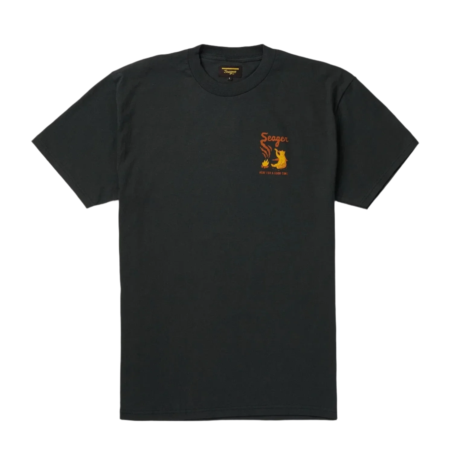 Seager 01. MENS APPAREL - MENS T-SHIRTS - MENS T-SHIRT SS Men's Smokey Tee COAL