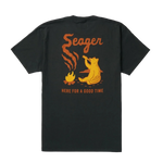 Seager 01. MENS APPAREL - MENS T-SHIRTS - MENS T-SHIRT SS Men's Smokey Tee COAL