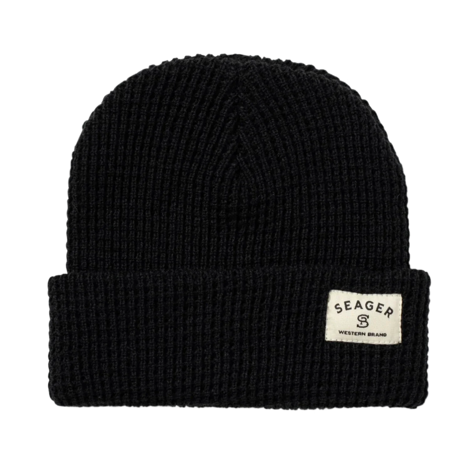 Seager 11. HATS - HATS BILLED - HATS BILLED Service Waffle Knit Beanie 2.0 BLACK