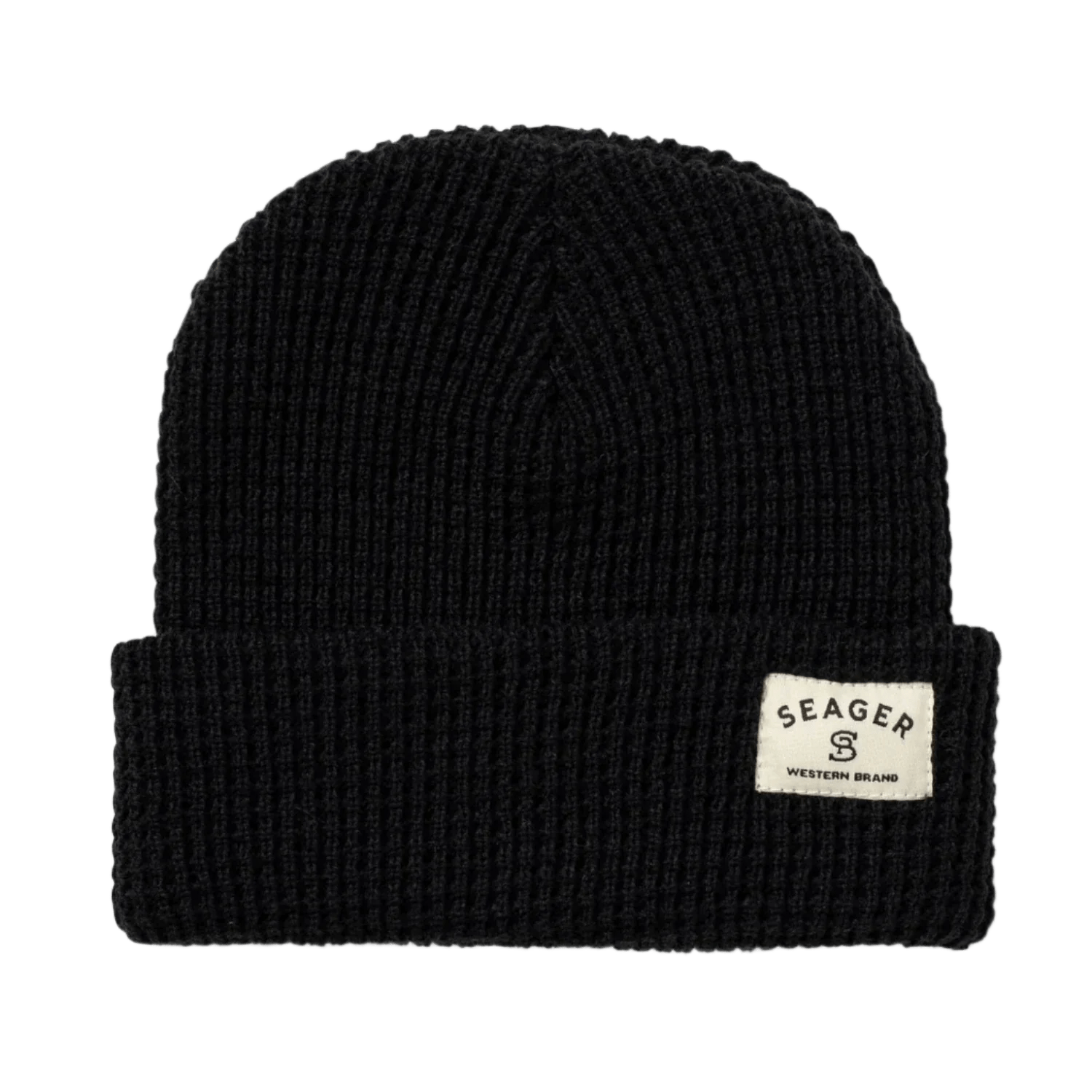 Seager 11. HATS - HATS BILLED - HATS BILLED Service Waffle Knit Beanie 2.0 BLACK