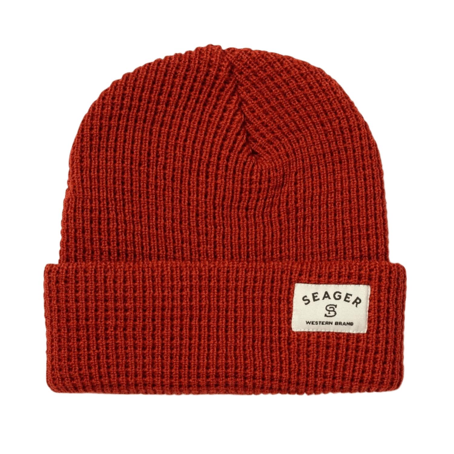 Seager 11. HATS - HATS BILLED - HATS BILLED Service Waffle Knit Beanie 2.0 RUST