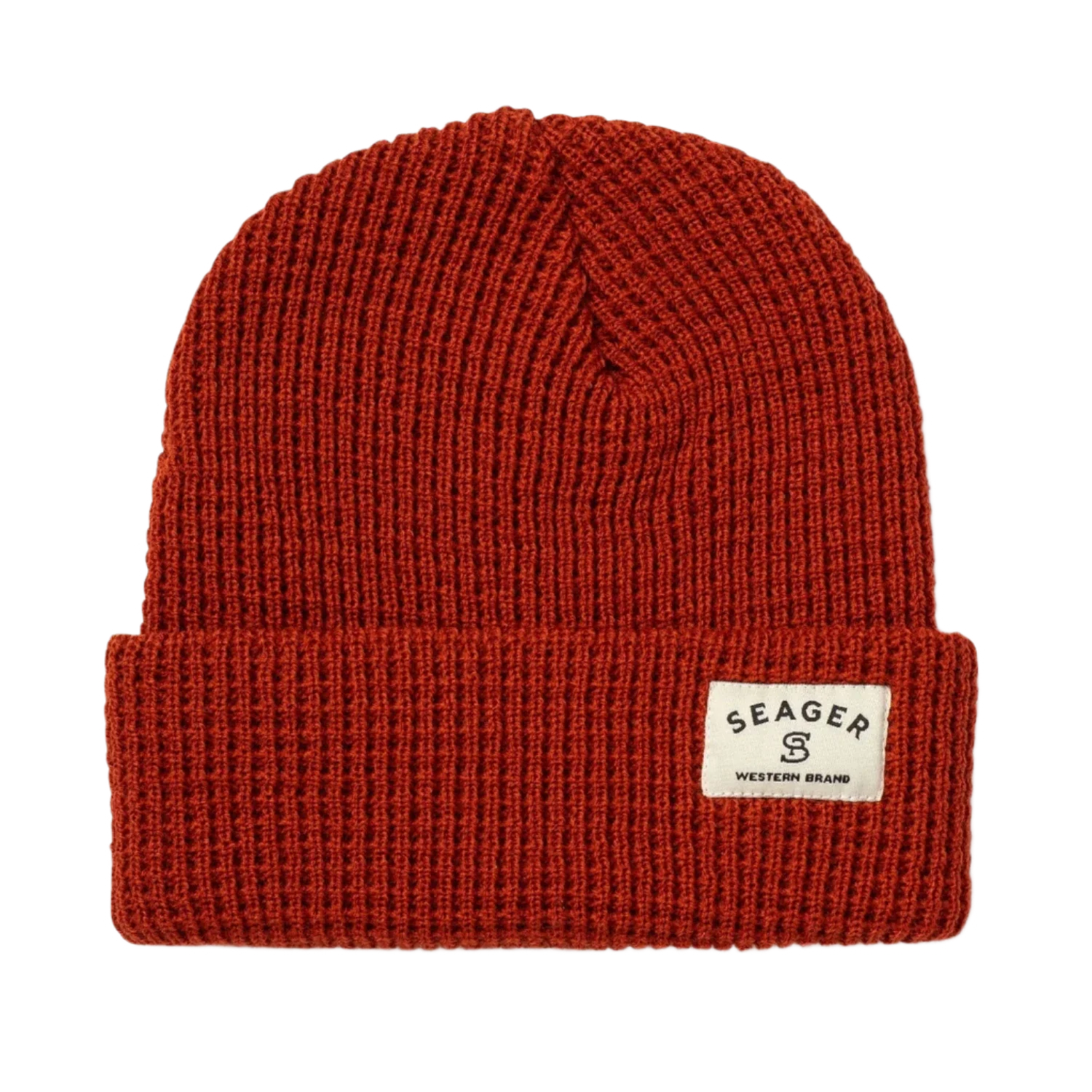 Seager 11. HATS - HATS BILLED - HATS BILLED Service Waffle Knit Beanie 2.0 RUST