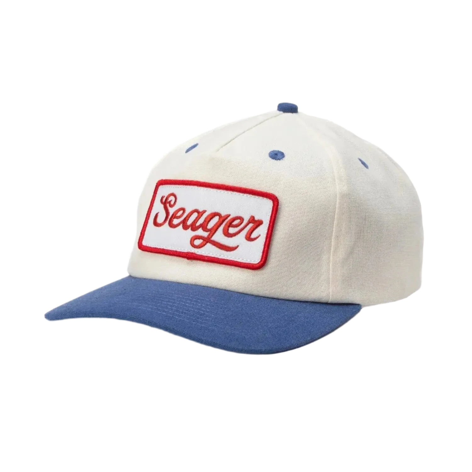 Seager 11. HATS - HATS BILLED - HATS BILLED Uncle Bill Hemp Snapback CREAM|BLUE