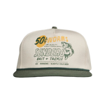 Sendero Provisions Co. 11. HATS - HATS BILLED - HATS BILLED 50 Cent Worms Hat WHITE OS