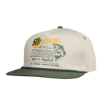 Sendero Provisions Co. 11. HATS - HATS BILLED - HATS BILLED 50 Cent Worms Hat WHITE OS