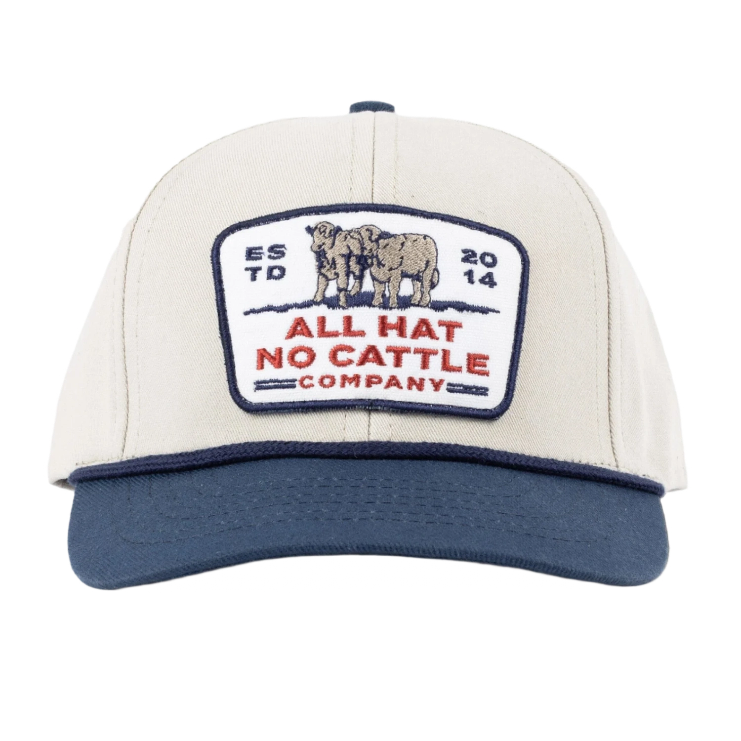 Sendero Provisions Co. 11. HATS - HATS BILLED - HATS BILLED All Hat No Cattle WHITE OS