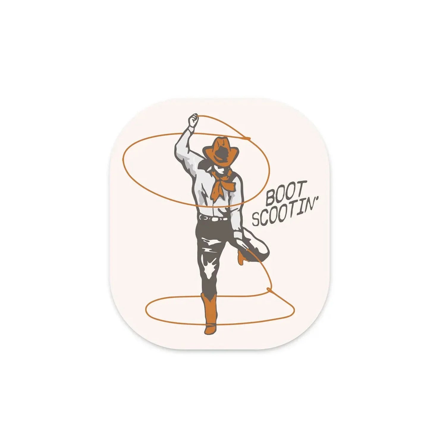 Sendero Provisions Co. 10. GIFTS|ACCESSORIES - GIFT - STICKERS Boot Scootin' Sticker BEIGE OS