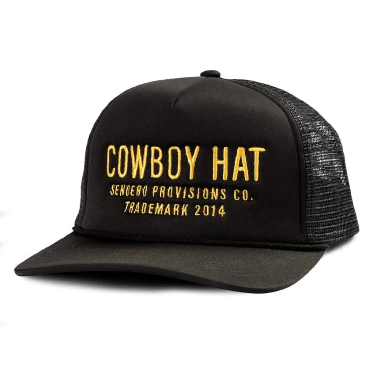 Sendero Provisions Co. 11. HATS - HATS BILLED - HATS BILLED Cowboy Hat BLACK|GOLD OS