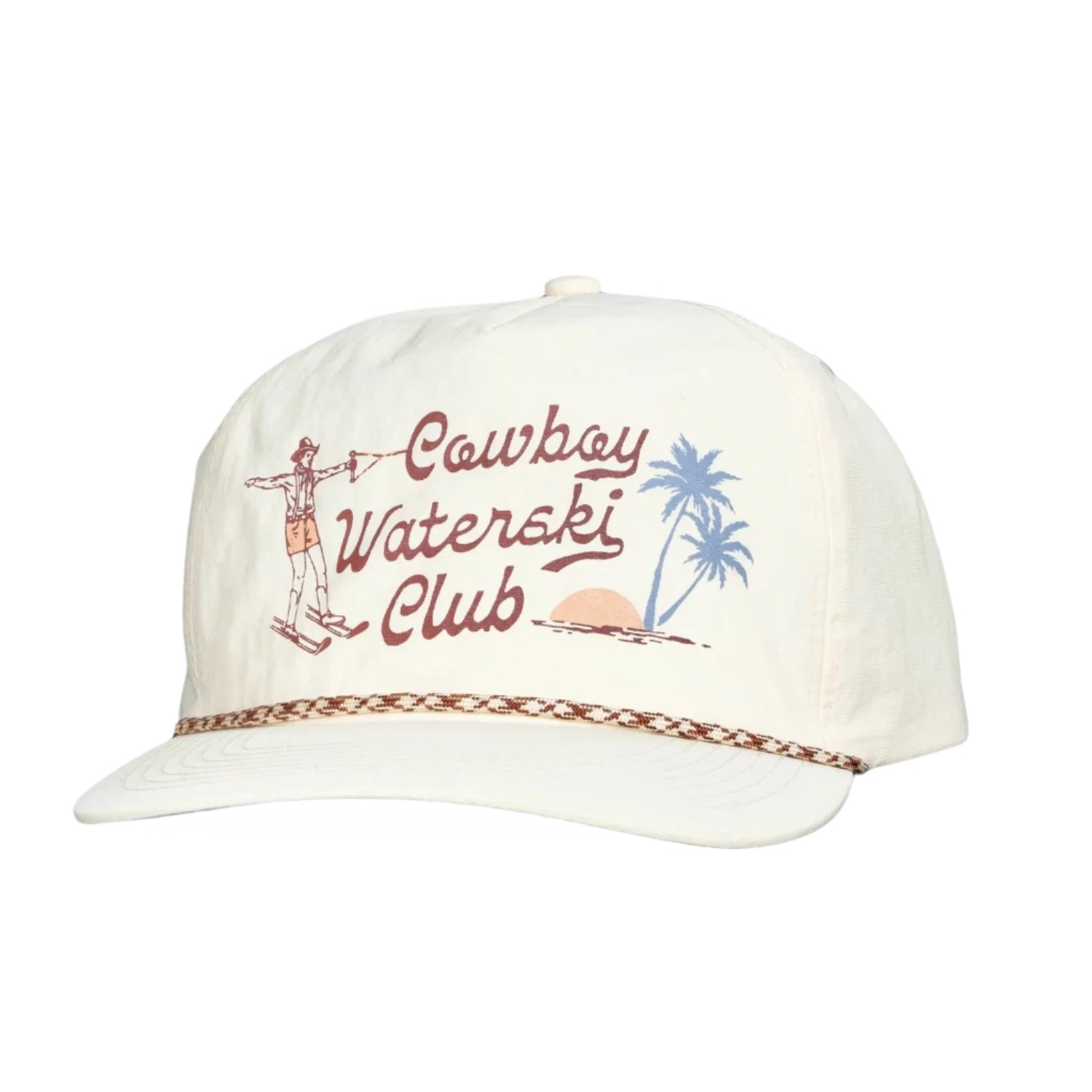 Sendero Provisions Co. 11. HATS - HATS BILLED - HATS BILLED Cowboy Waterski Club Hat CREAM OS