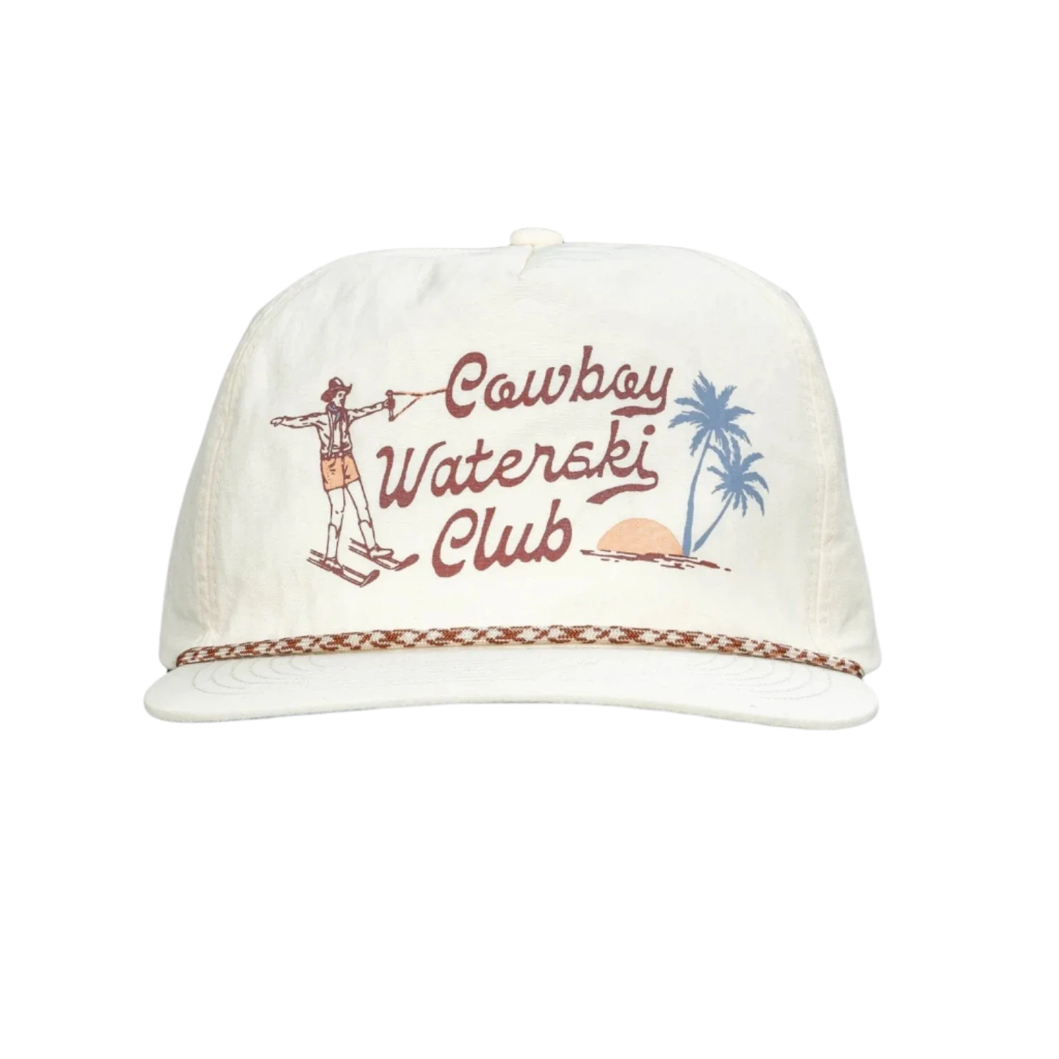 Sendero Provisions Co. 11. HATS - HATS BILLED - HATS BILLED Cowboy Waterski Club Hat CREAM OS