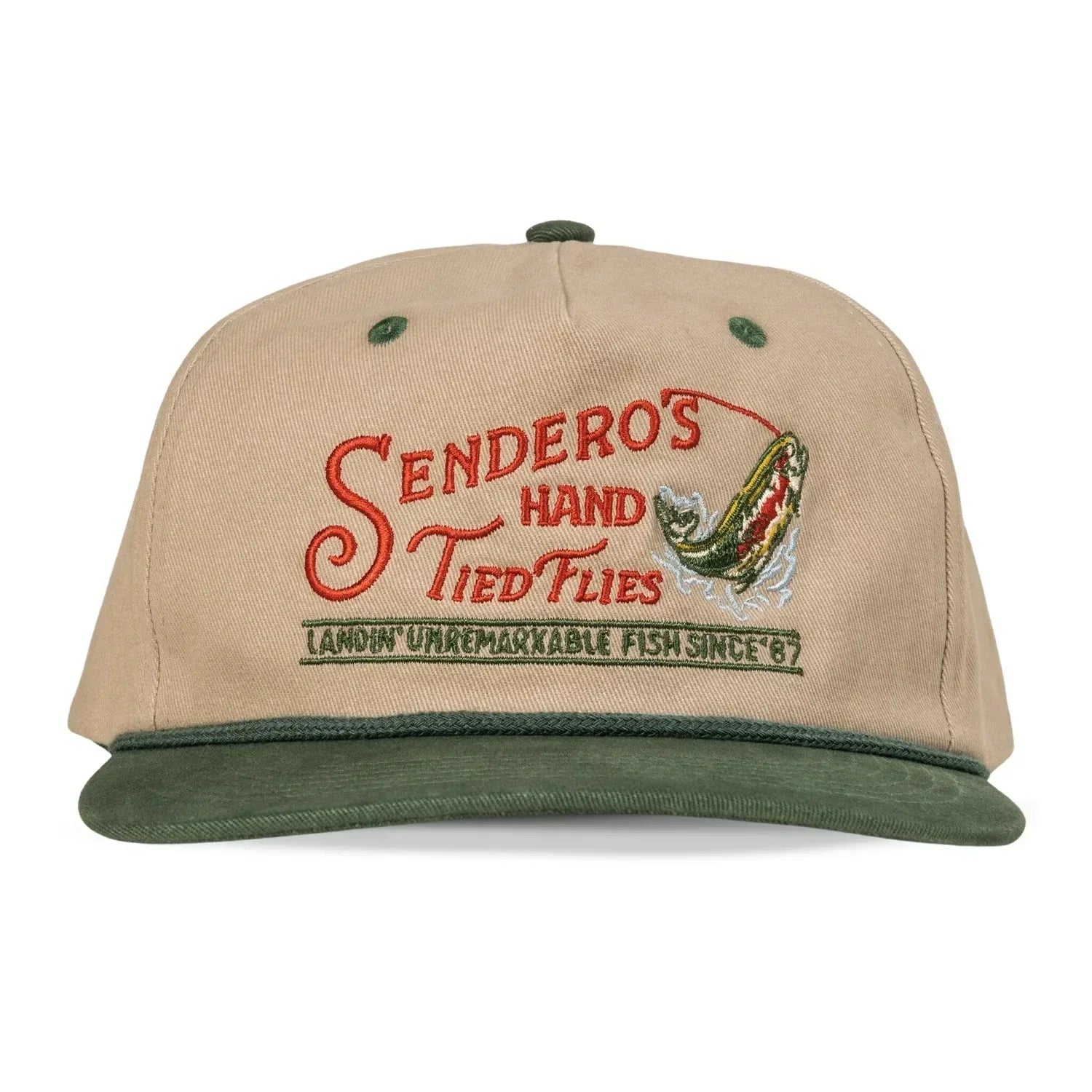 Sendero Provisions Co. 11. HATS - HATS BILLED - HATS BILLED Hand Tied Flies Hat