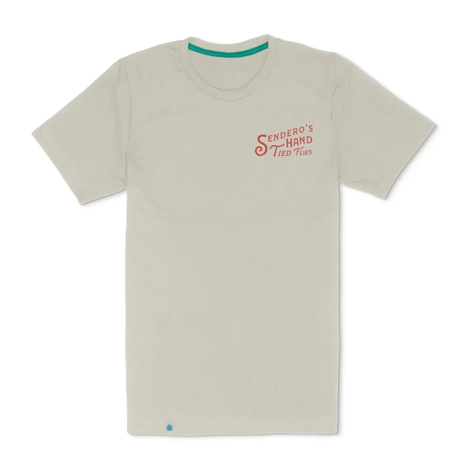 Sendero Provisions Co. 01. MENS APPAREL - MENS T-SHIRTS - MENS T-SHIRT SS Hand Tied Flies T-Shirt SAND