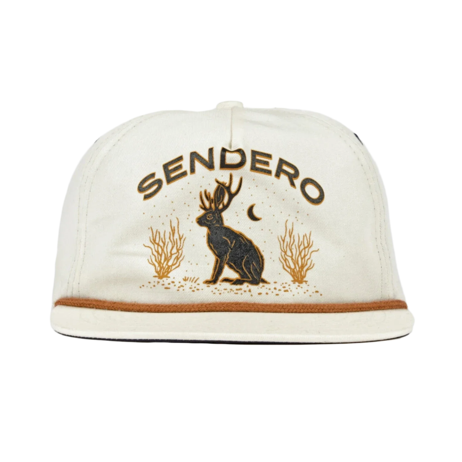 Sendero Provisions Co. 11. HATS - HATS BILLED - HATS BILLED Jackalope Hat WHITE OS