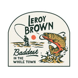 Sendero Provisions Co. 10. GIFTS|ACCESSORIES - GIFT - STICKERS Leroy Brown Sticker WHITE OS