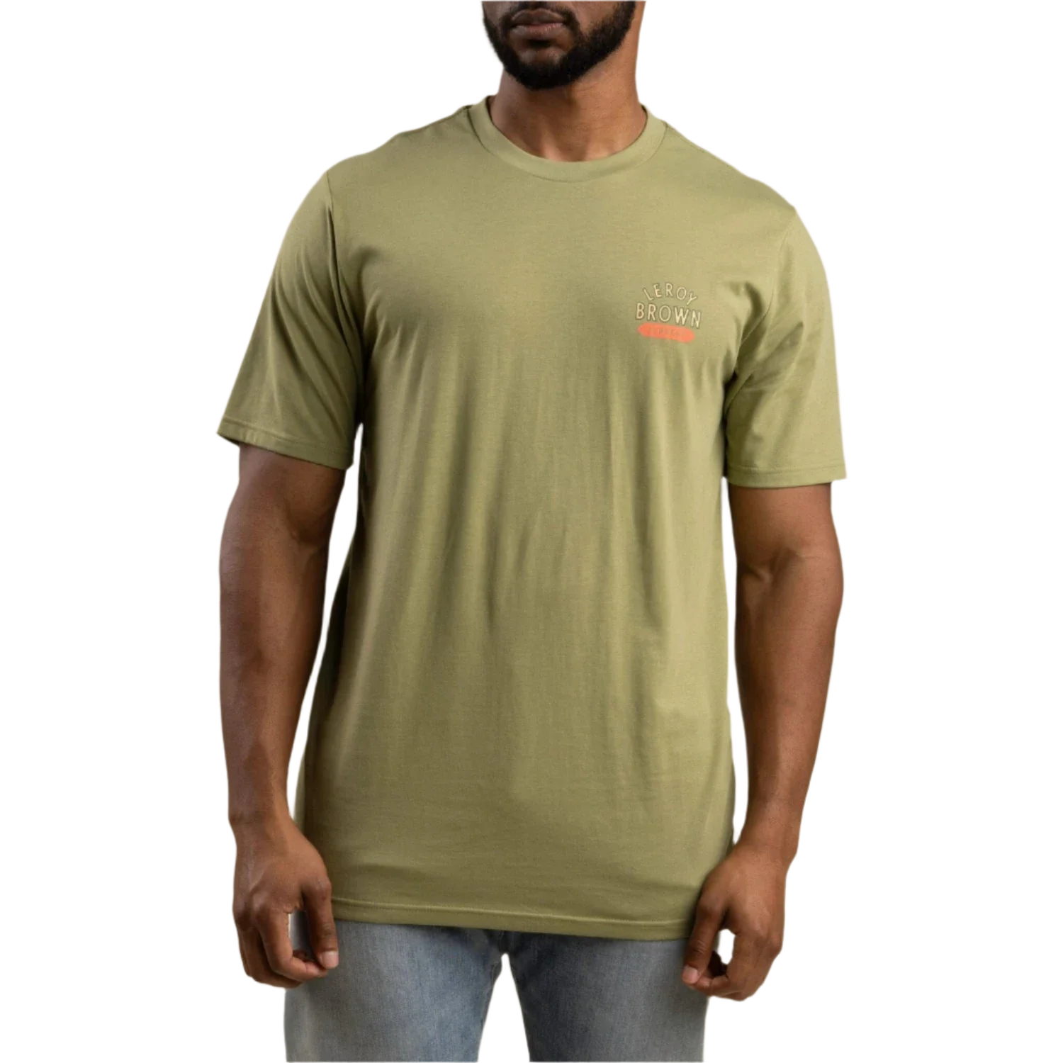 Sendero Provisions Co. 01. MENS APPAREL - MENS T-SHIRTS - MENS T-SHIRT SS Leroy Brown T-Shirt SAGE