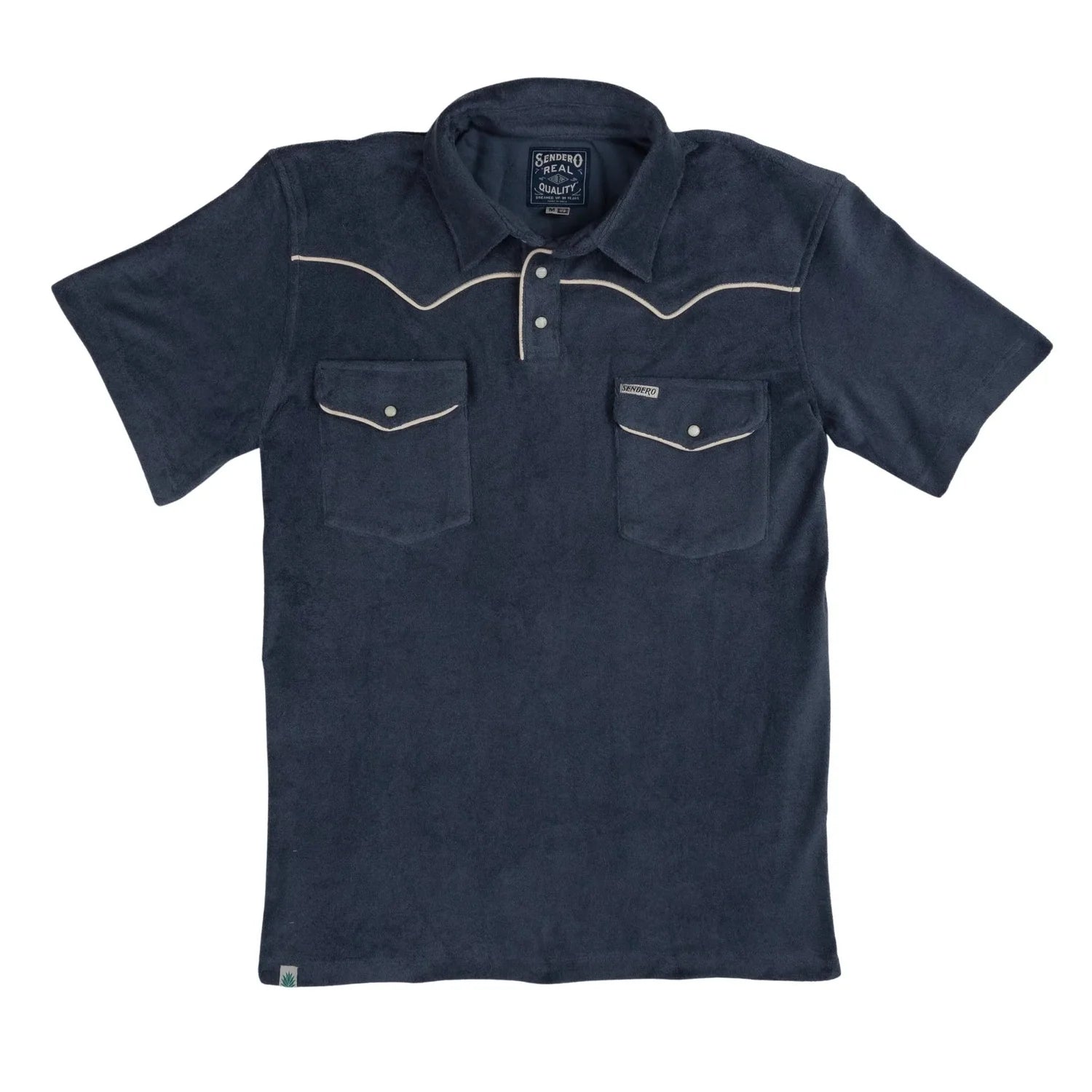 Men’s Cantina Terry Polo Short Sleeve Shirt Sendero