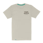 Sendero Provisions Co. 01. MENS APPAREL - MENS T-SHIRTS - MENS T-SHIRT SS Men's Del Norte T-Shirt VINTAGE WHITE|GREEN PRINT