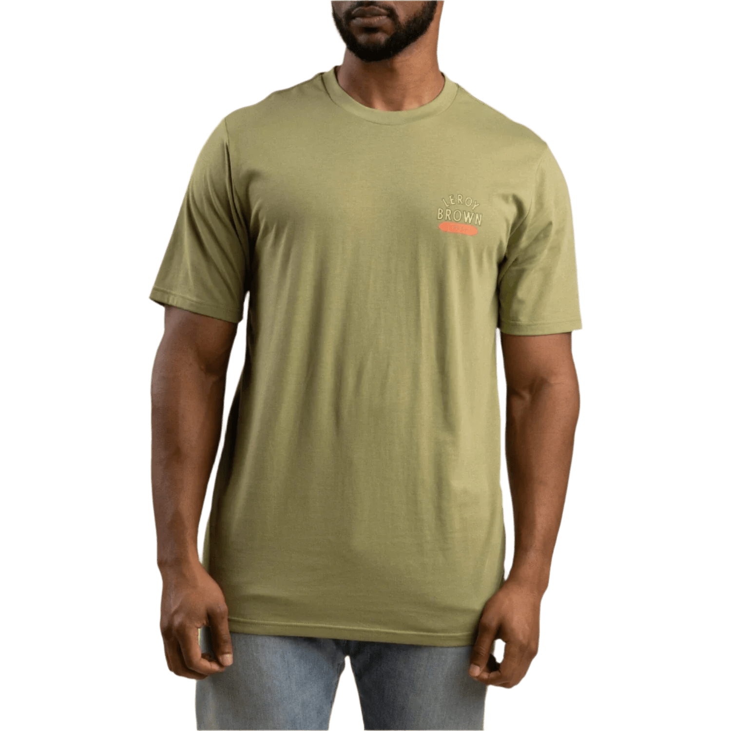 Sendero Provisions Co. 01. MENS APPAREL - MENS T-SHIRTS - MENS T-SHIRT SS Men's Leroy Brown T-Shirt SAGE