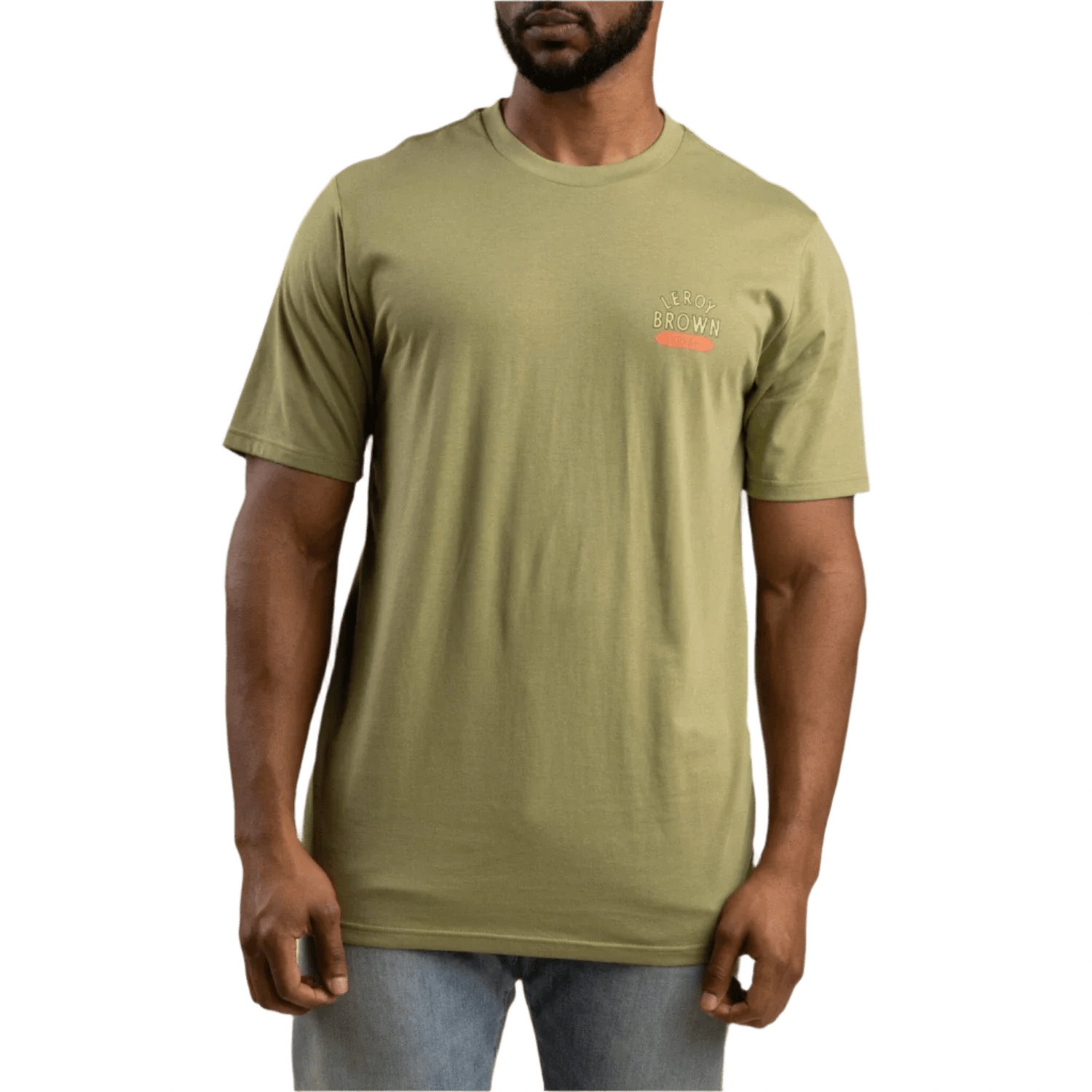 Sendero Provisions Co. 01. MENS APPAREL - MENS T-SHIRTS - MENS T-SHIRT SS Men's Leroy Brown T-Shirt SAGE