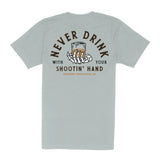 Sendero Provisions Co. 01. MENS APPAREL - MENS T-SHIRTS - MENS T-SHIRT SS Men's Shootin' Hand T-Shirt BIG SKY BLUE