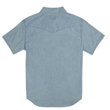 Men’s The Wyatt Pearl Snap Short Sleeve Denim Shirt Sendero
