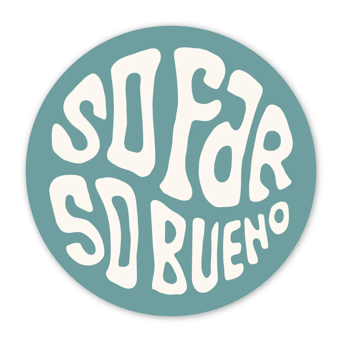 So Bueno Sticker Sendero Provisions Co. - BLUE / OS