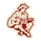 Sendero Provisions Co. 10. GIFTS|ACCESSORIES - GIFT - STICKERS The Hank Sticker RED OS