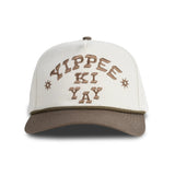 Sendero Provisions Co. 11. HATS - HATS BILLED - HATS BILLED Yippee Ki Yay Hat CREAM|BROWN OS