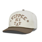 Sendero Provisions Co. 11. HATS - HATS BILLED - HATS BILLED Yippee Ki Yay Hat CREAM|BROWN OS