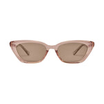 Z Supply 07. EYEWEAR - SUNGLASSES - SUNGLASSES Women's Staycation CIP CRYSTAL - INDIGO POLARIZED OS