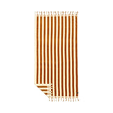 Cabana Fringe Premium Woven Towel Slowtide - BRUSH