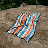Duvall Premium Woven Towel Slowtide - BLACK