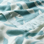 Sunny Driftweave Turkish Towel Slowtide - SKY BLUE